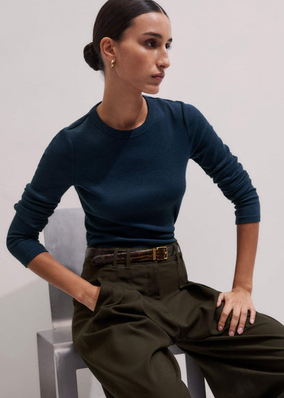 ME+EM Clothing Navy Perfect Basic Top