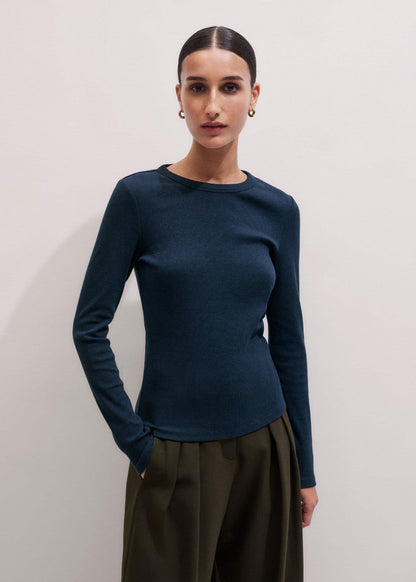 ME+EM Clothing Navy Perfect Basic Top