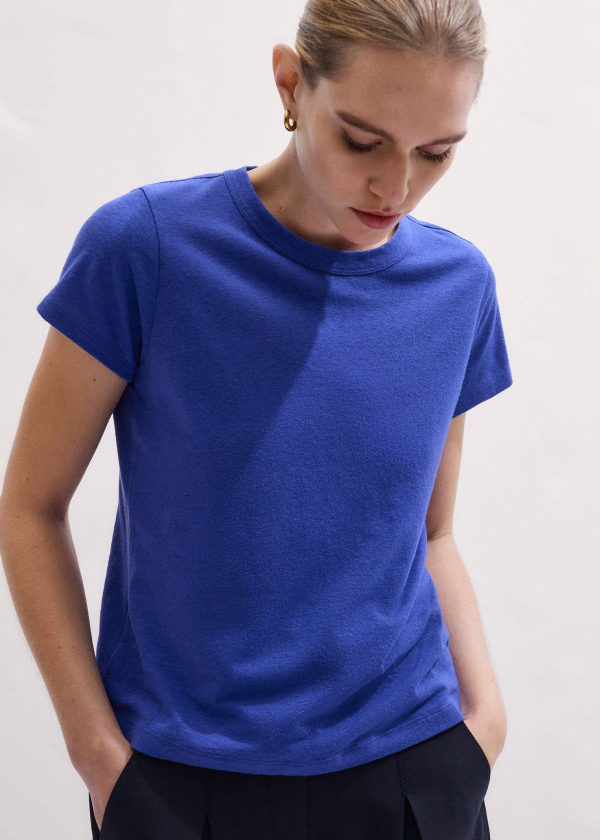 ME+EM Clothing Blue Soft Washed Tee