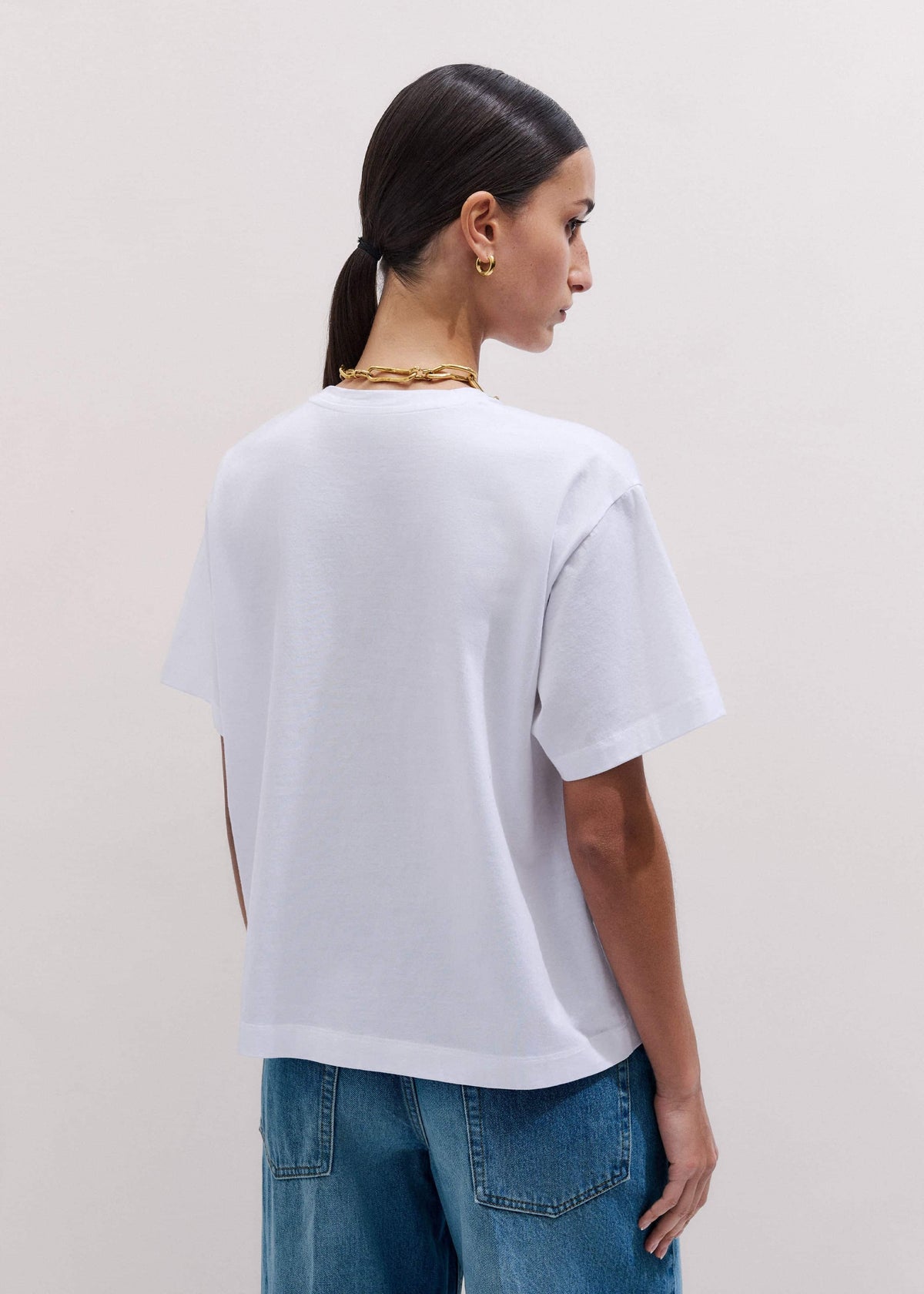 ME+EM Clothing White Oversized Tee