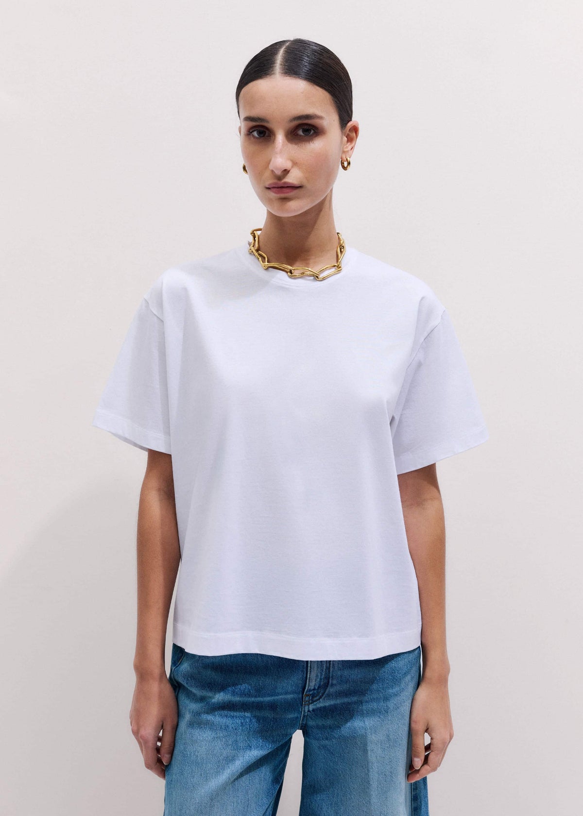 ME+EM Clothing White Oversized Tee