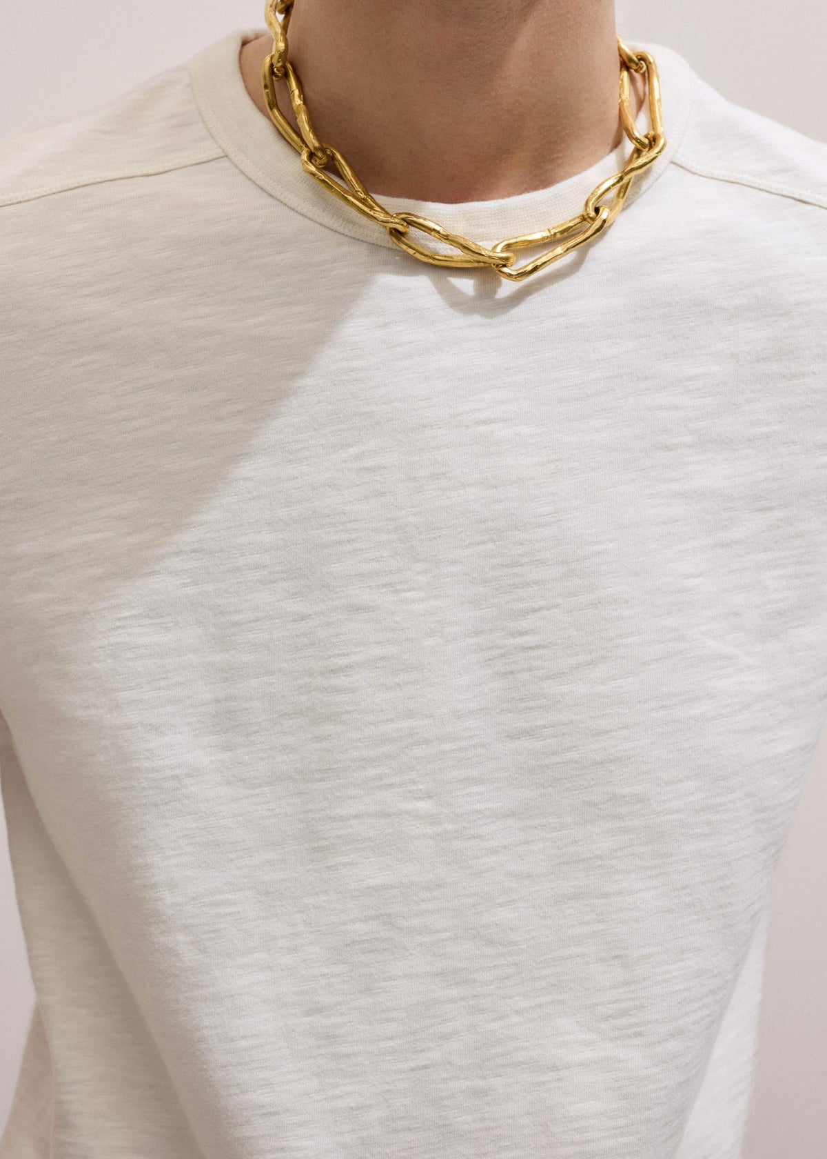 ME+EM Clothing Cream Warm Touch Tee