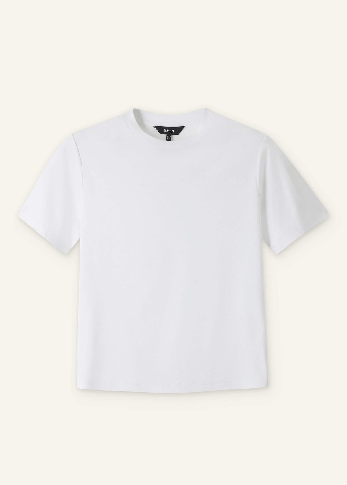 ME+EM Clothing White Under Suit Tailoring Tee
