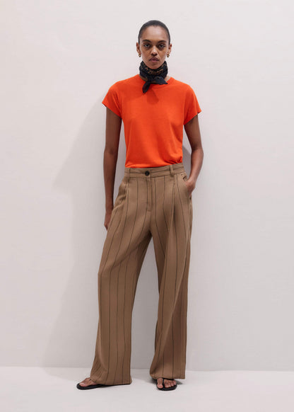 ME+EM Clothing Orange Soft Washed Straight Tee