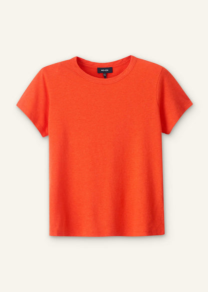ME+EM Clothing Orange Soft Washed Straight Tee