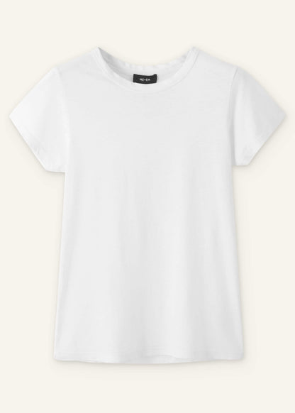 ME+EM Clothing White Soft Washed Tee