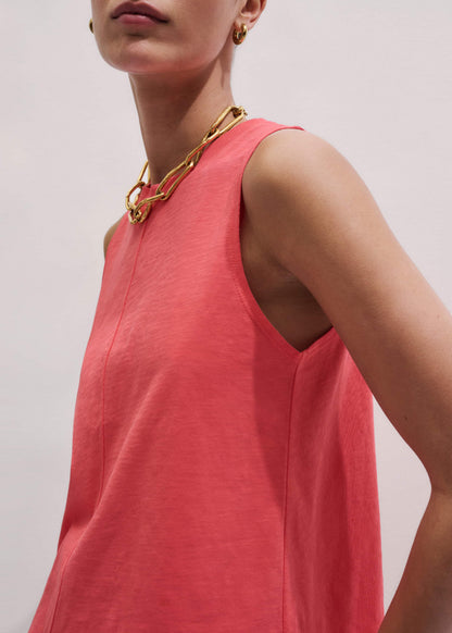 ME+EM Clothing Pink Racerback Swing Top