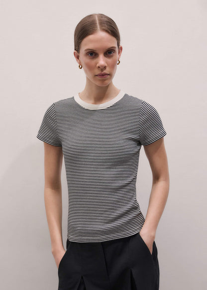 ME+EM Clothing Black Swan Slim Tee