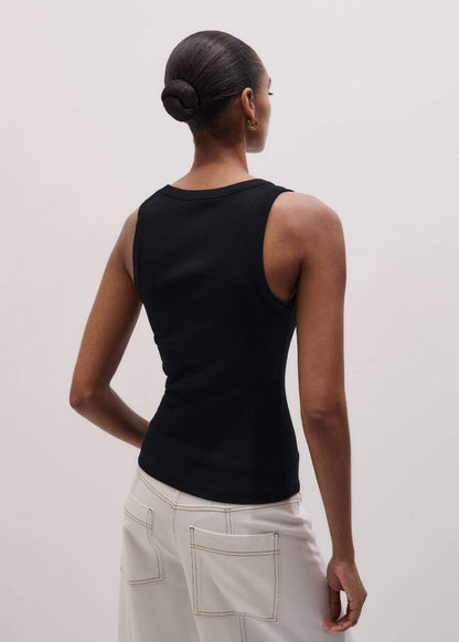 ME+EM Clothing Black Ultimate V-Neck Vest