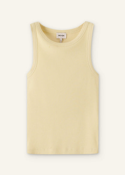 ME+EM Clothing Lemon Yellow Perfect Basic Vest