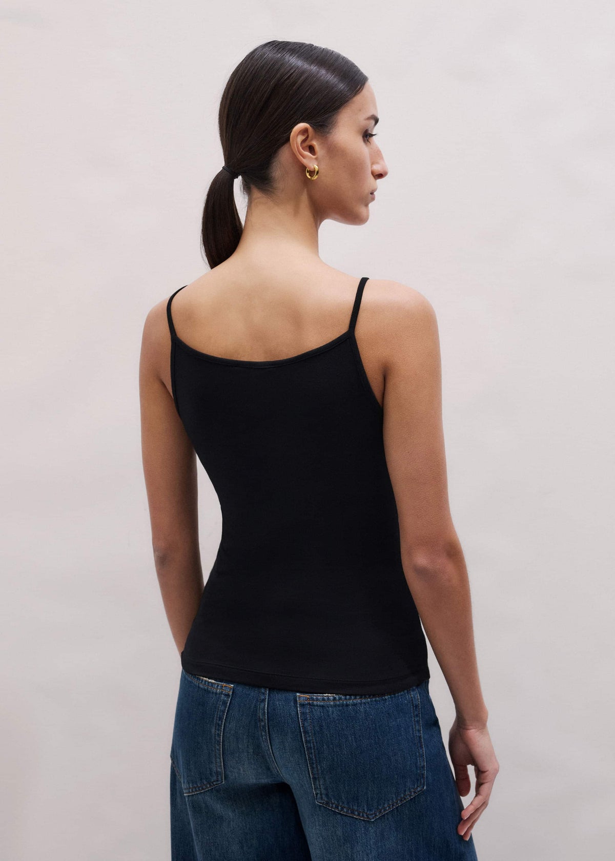 ME+EM Clothing Black Fashion First Aid Cami