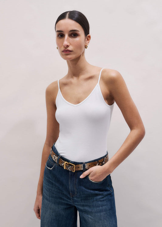 ME+EM Clothing White Fashion First Aid Cami