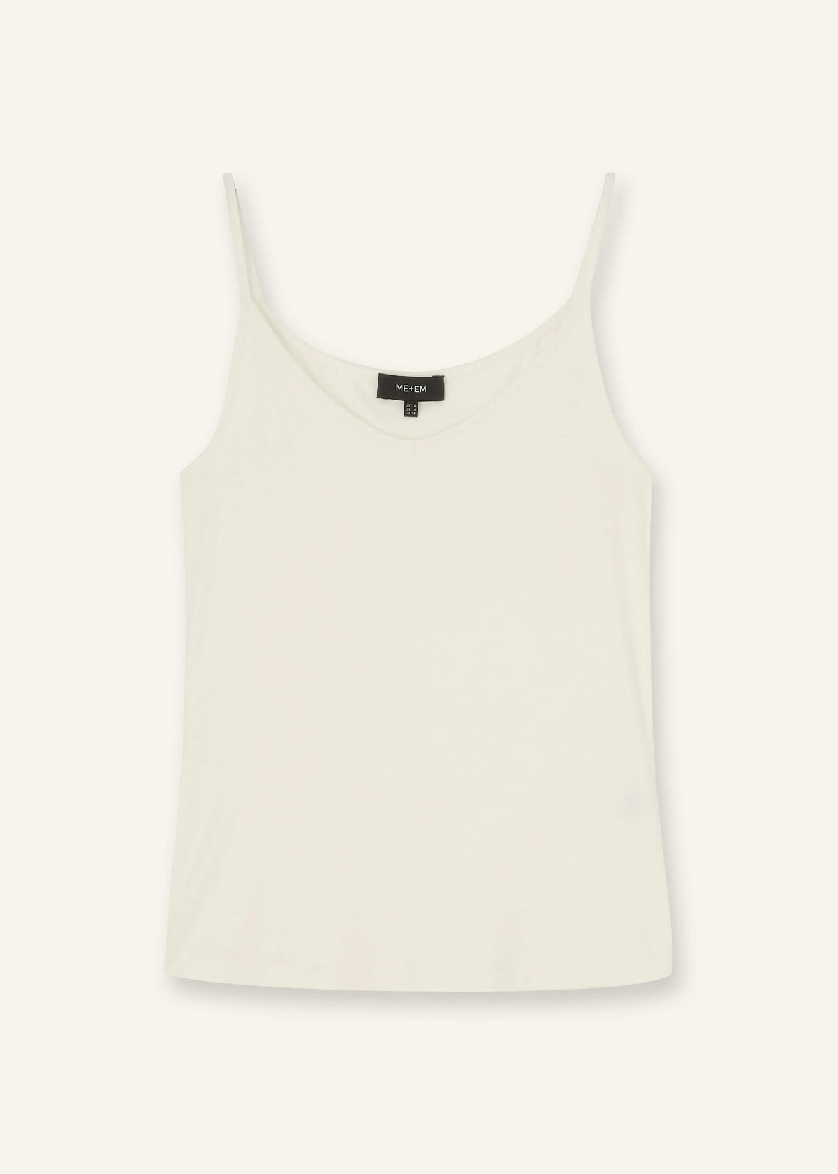 ME+EM Clothing White Fashion First Aid Cami