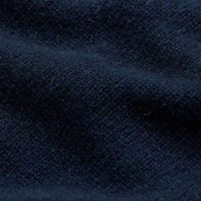 ME+EM Clothing Navy Cashmere Crew Neck Crop Sweater