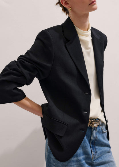 ME+EM Clothing Black Icon Oversized Blazer