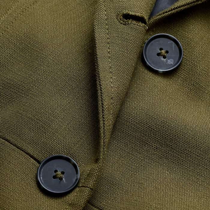 ME+EM Clothing Olive Green Soft Sculpt Jacket