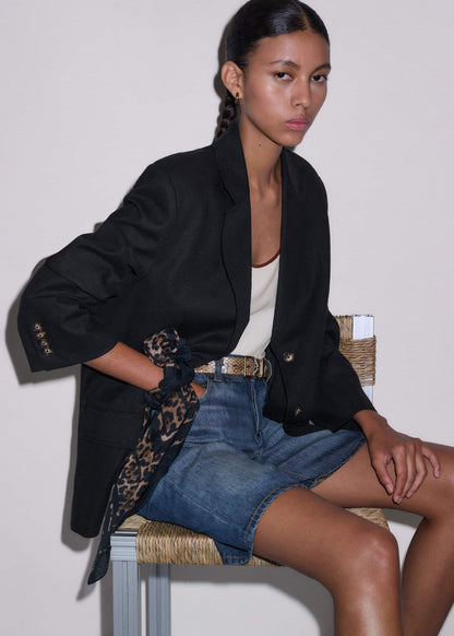 ME+EM Clothing Black Summer Oversized Blazer