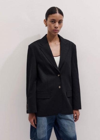 ME+EM Clothing Black Summer Oversized Blazer