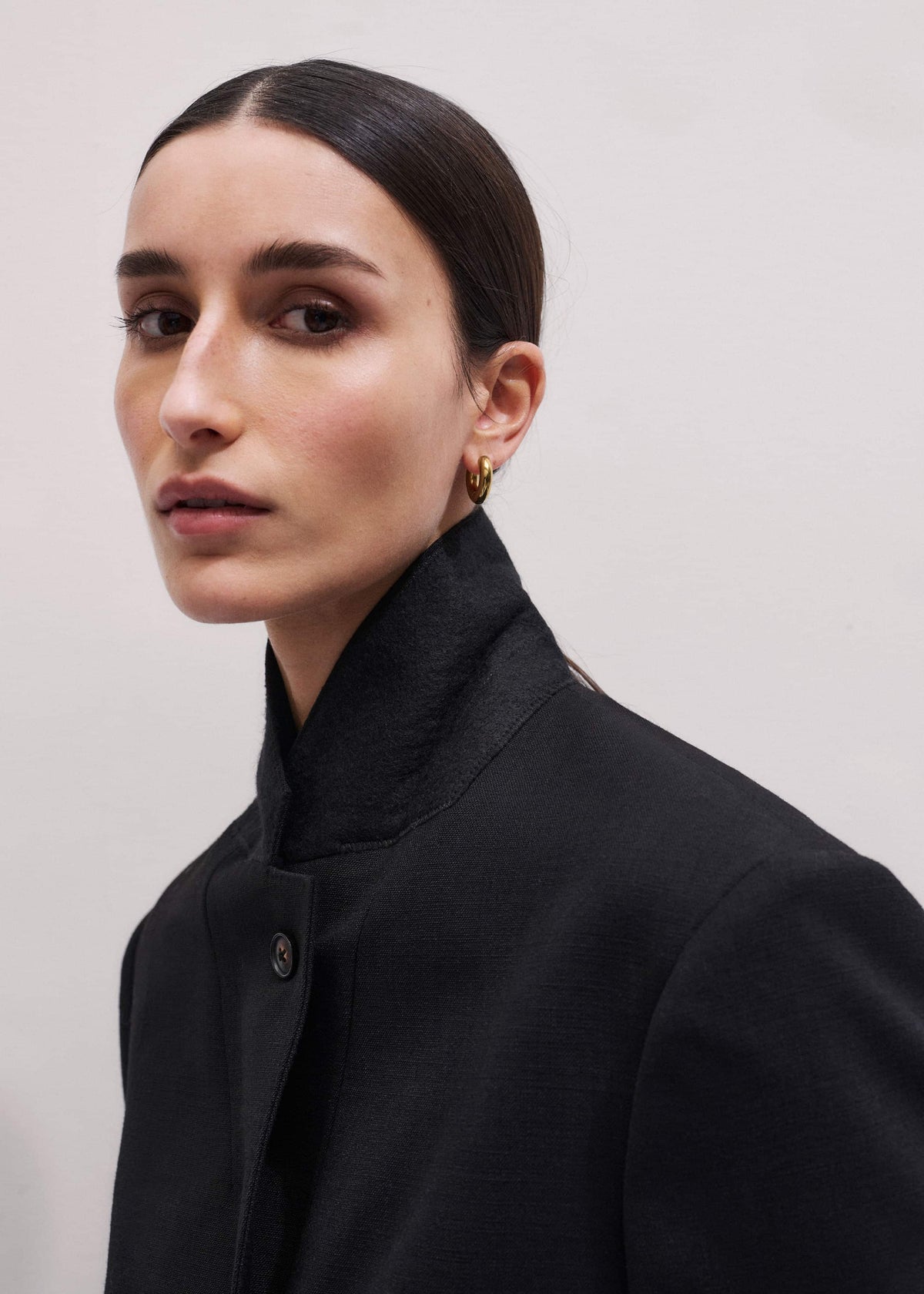 ME+EM Clothing Black Icon Intelligently Oversized Short Blazer