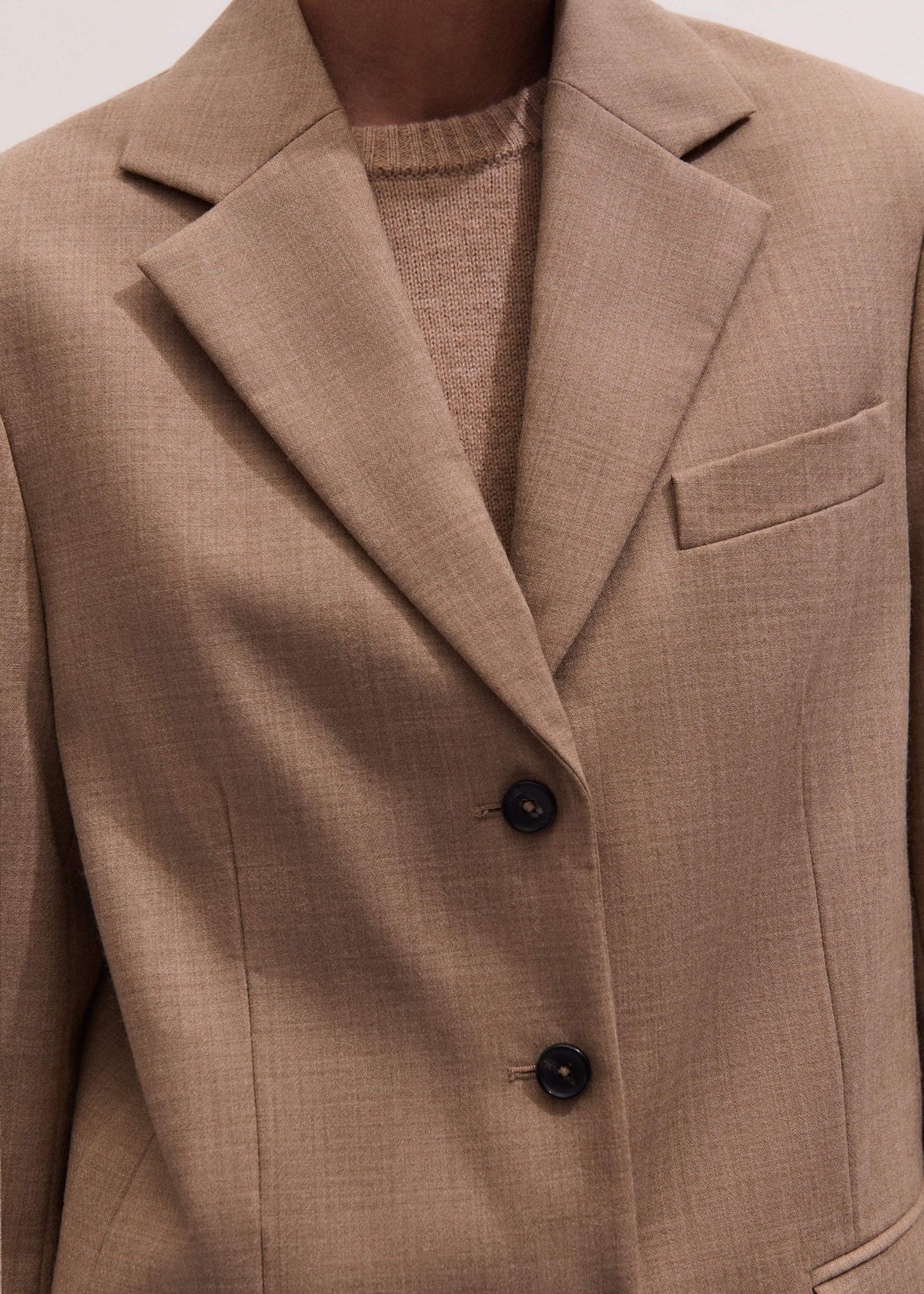 ME+EM Clothing Brown Icon Oversized Blazer