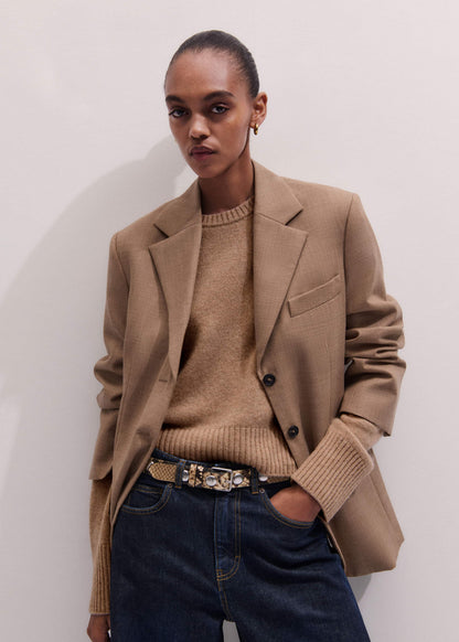 ME+EM Clothing Brown Icon Oversized Blazer