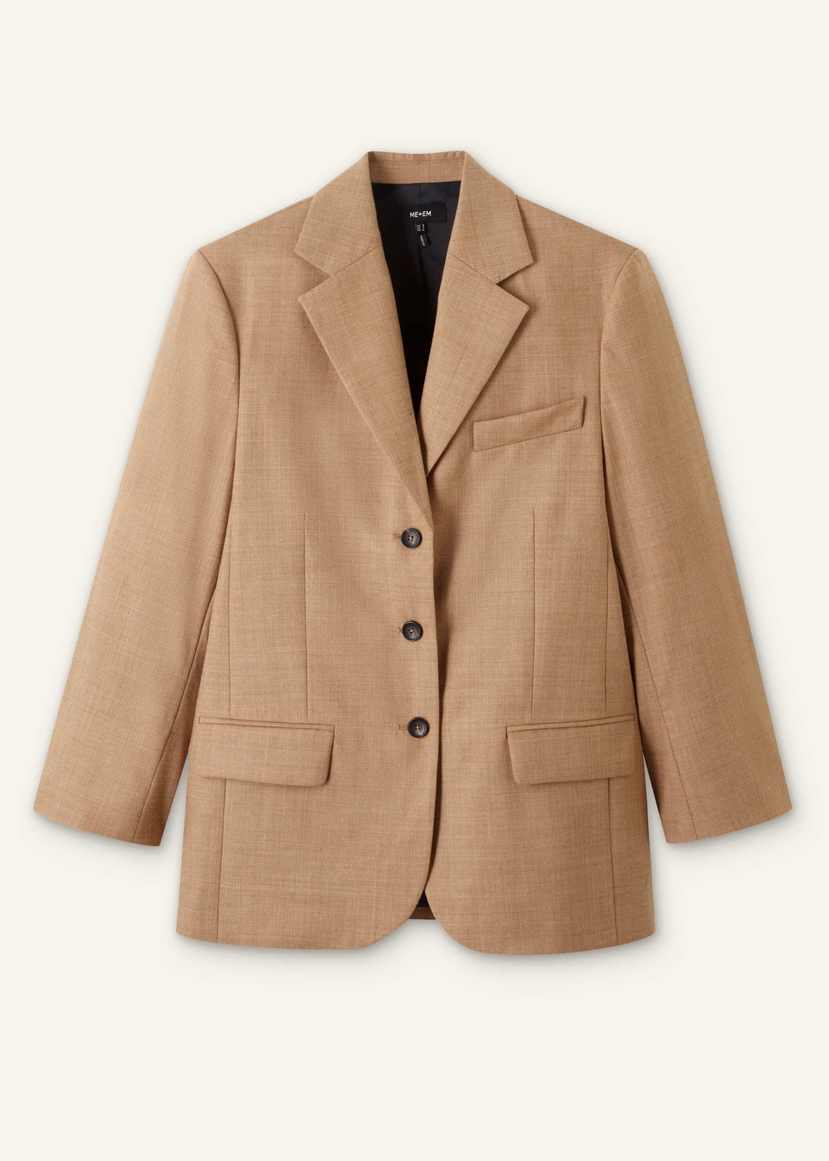 ME+EM Clothing Brown Icon Oversized Blazer