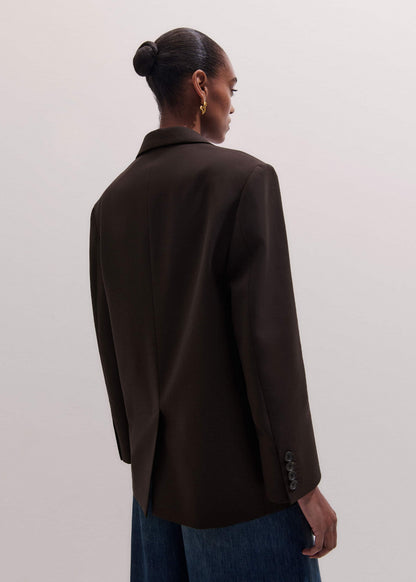 ME+EM Clothing Brown Icon Intelligently Oversized Blazer