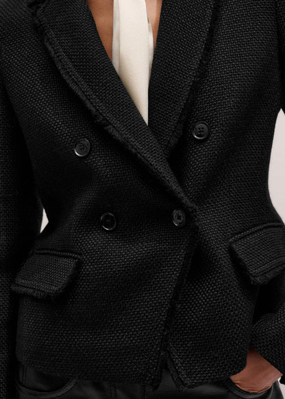 ME+EM Clothing Black AM-PM Fitted Blazer