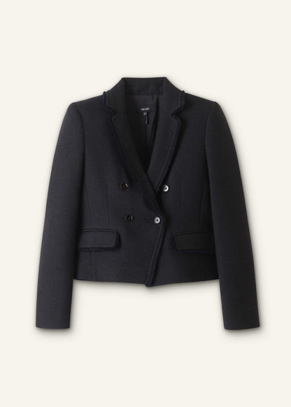 ME+EM Clothing Black AM-PM Fitted Blazer