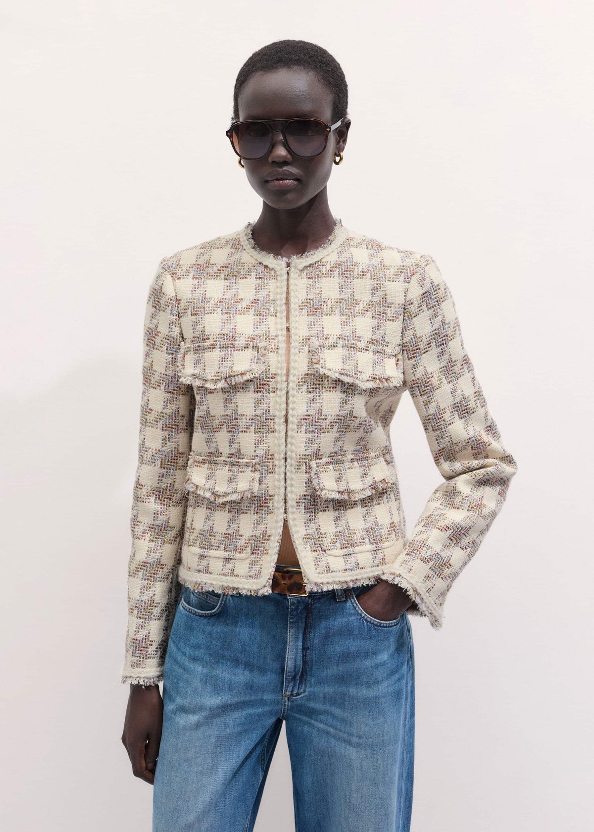 ME+EM Clothing Cream Heritage Jacket