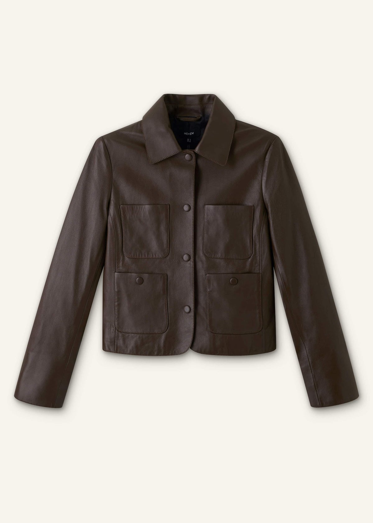 ME+EM Clothing Brown Patch Pocket Jacket