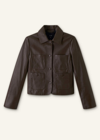 ME+EM Clothing Brown Patch Pocket Jacket