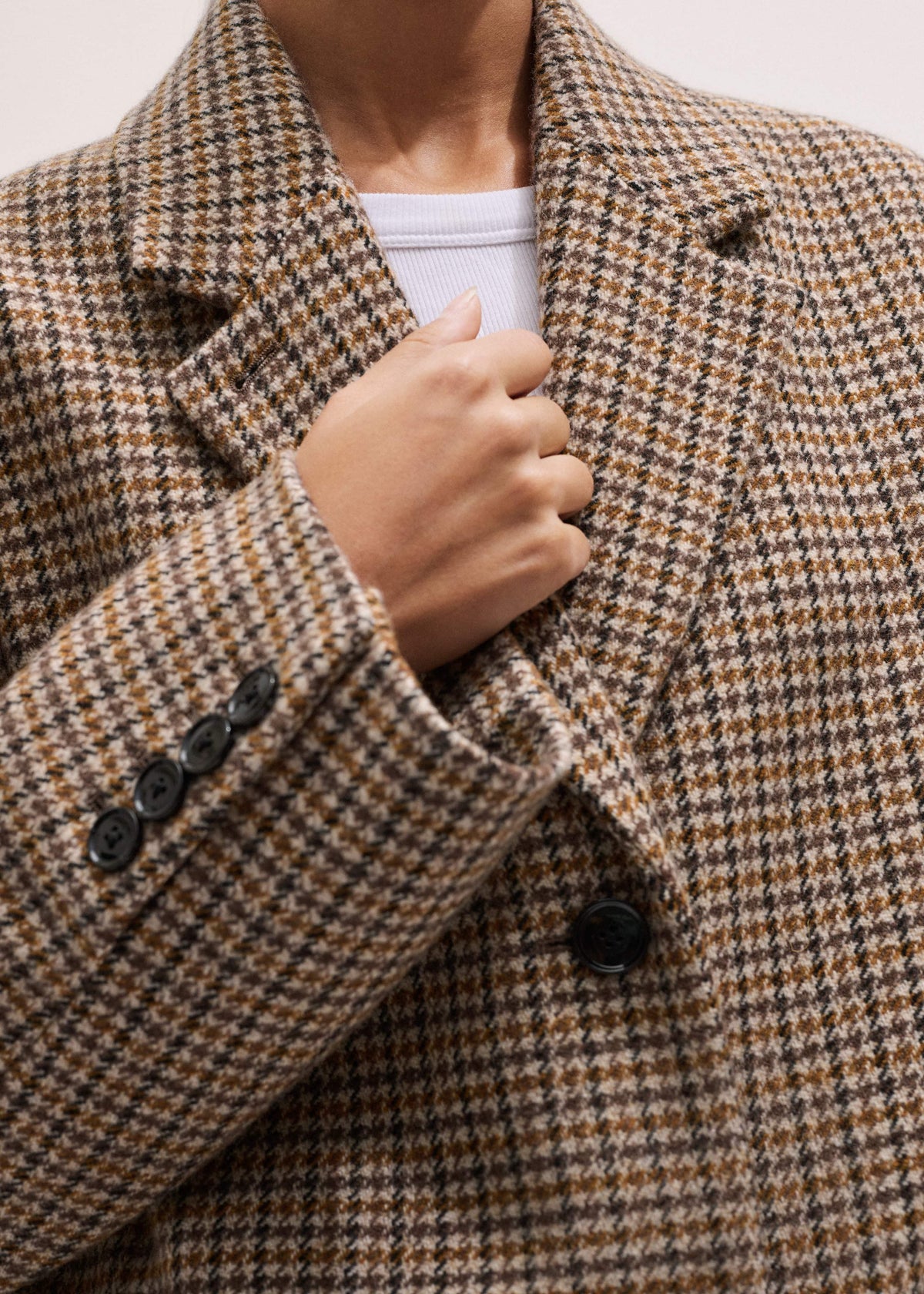 ME+EM Clothing Brown Heritage Wool Coat