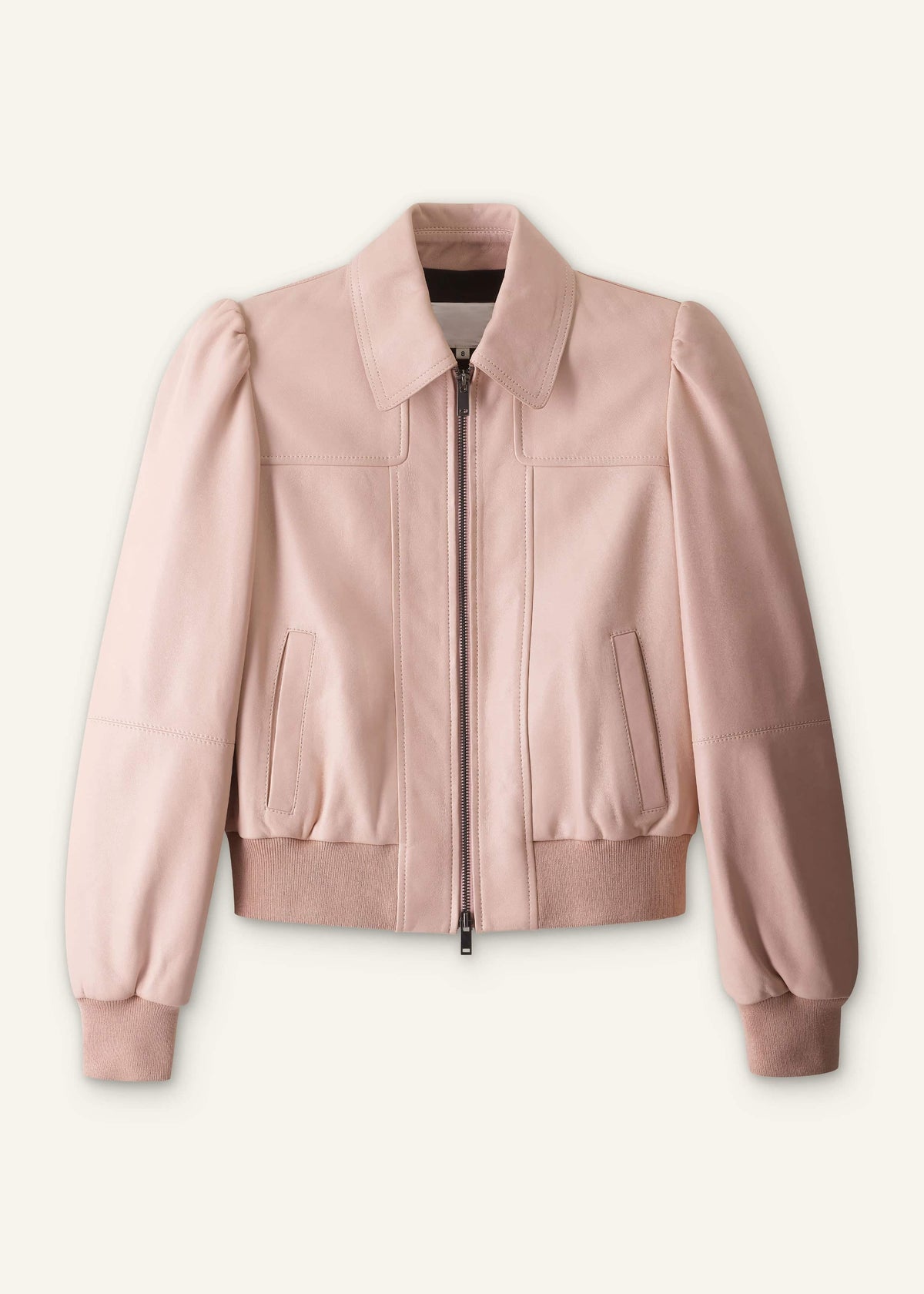 ME+EM Clothing Pink Luxe Feminine Bomber Jacket