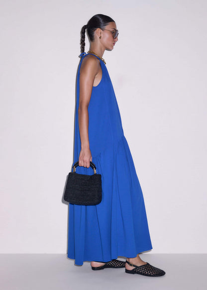 ME+EM Clothing Blue Halterneck Maxi Dress