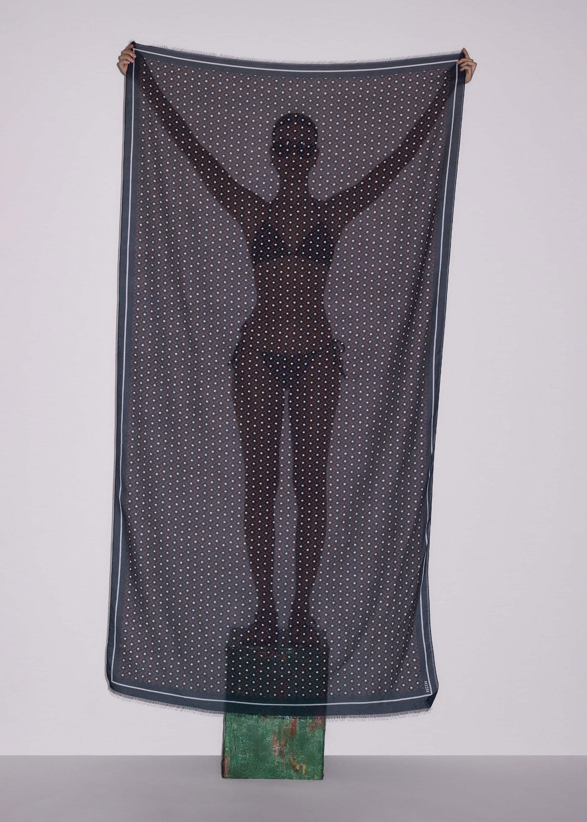 ME+EM Clothing Black Geometric Sarong