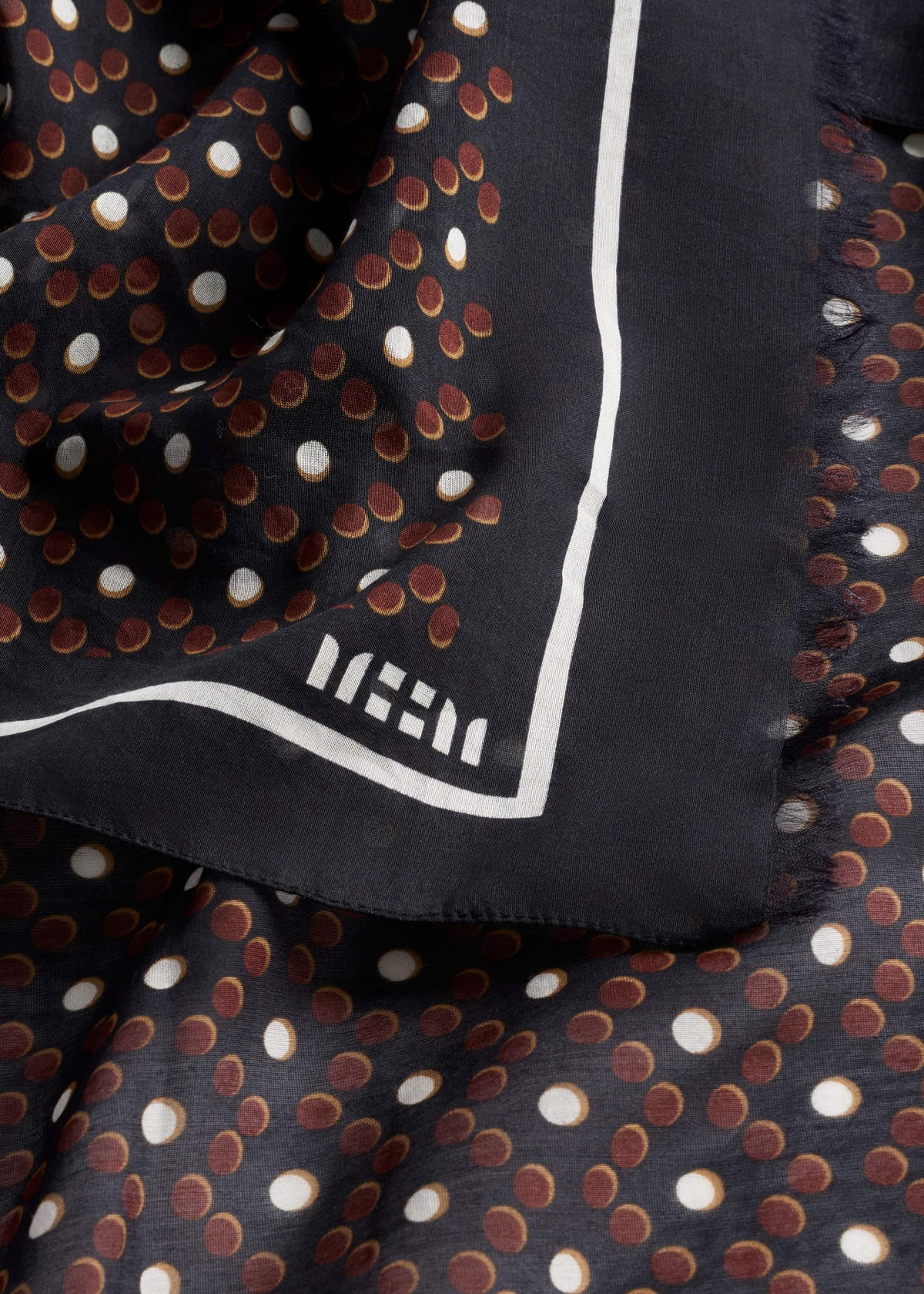 ME+EM Clothing Black Geometric Sarong