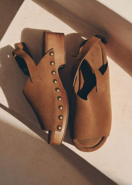 ME+EM Clothing|Accessories Brown Slingback Clog