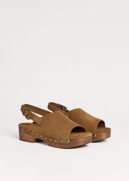ME+EM Clothing|Accessories Brown Slingback Clog