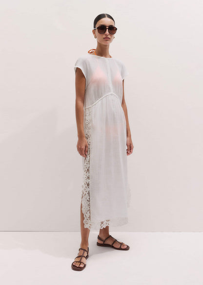ME+EM Clothing White Maxi Beach Dress
