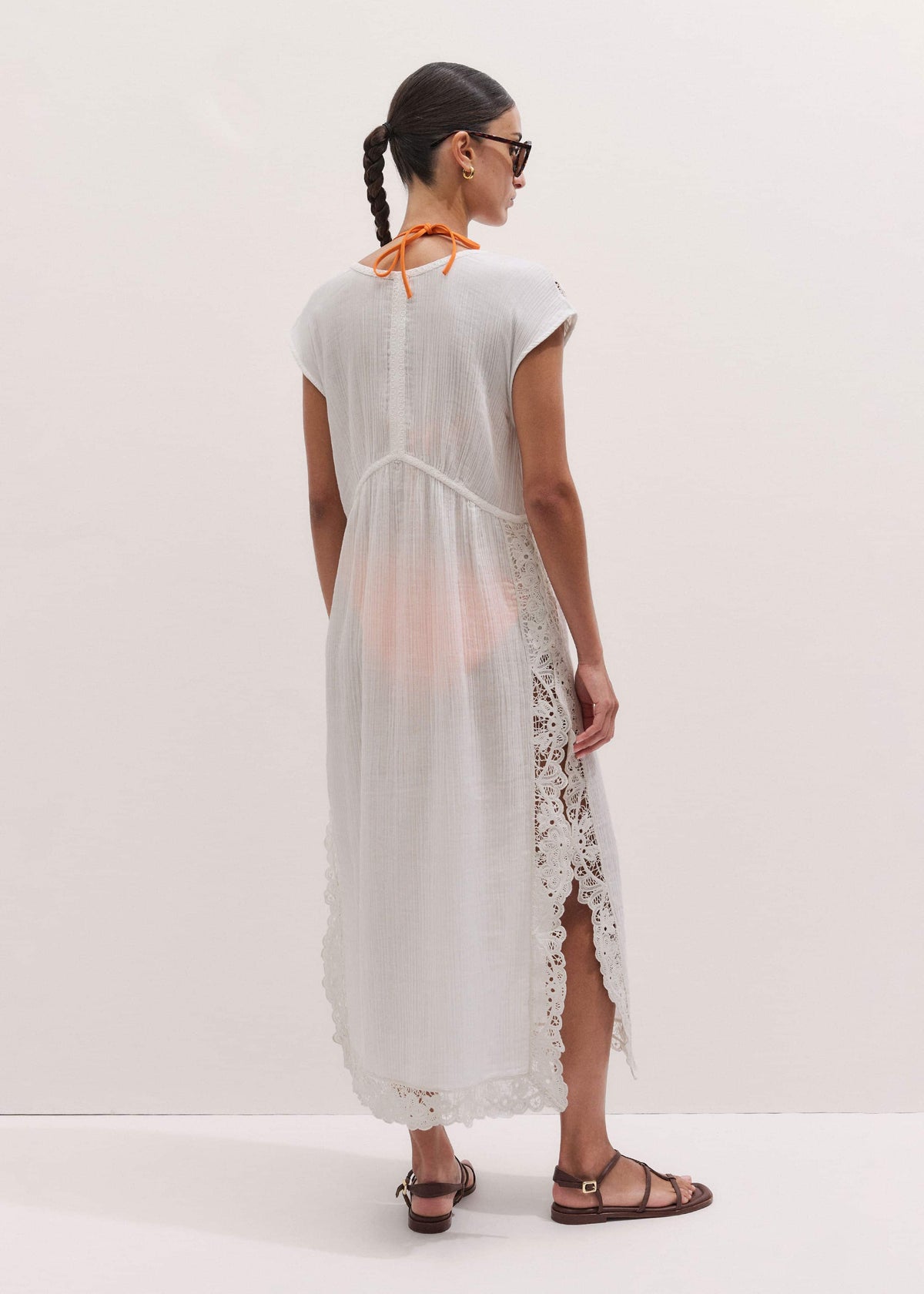 ME+EM Clothing White Maxi Beach Dress