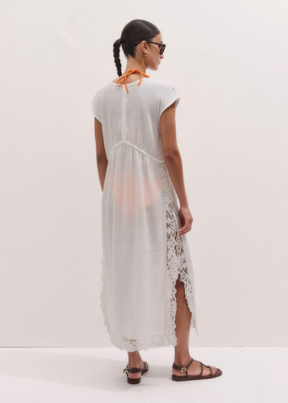 ME+EM Clothing White Maxi Beach Dress