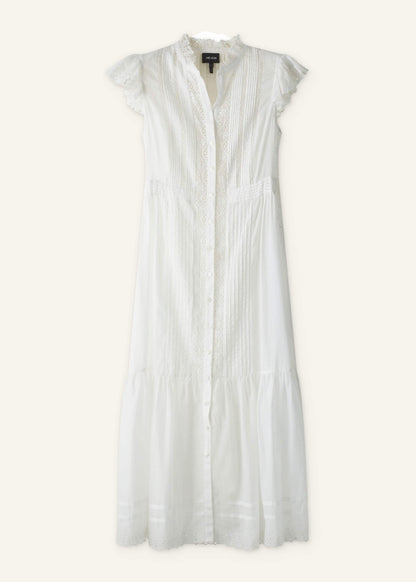 ME+EM Clothing White 2-in-1 Maxi Dress