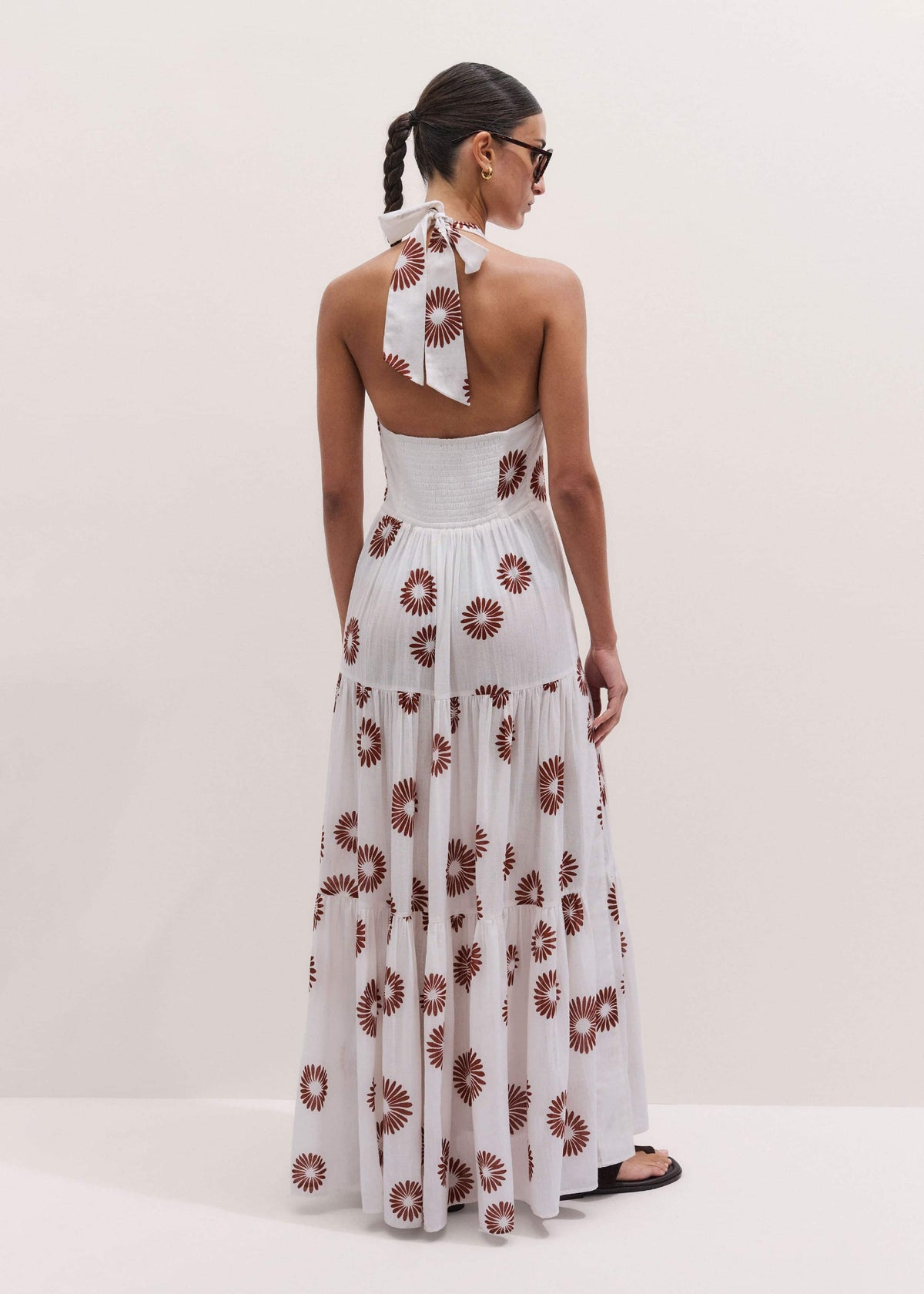 ME+EM Clothing White Full-Length Beach Dress