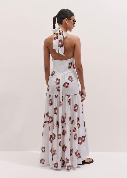 ME+EM Clothing White Full-Length Beach Dress