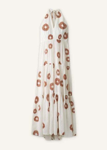 ME+EM Clothing White Full-Length Beach Dress