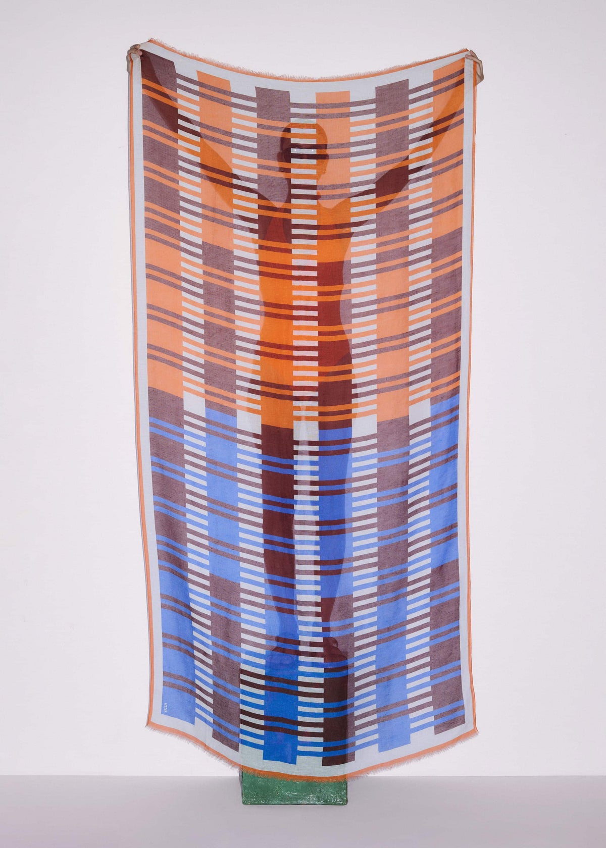 ME+EM Clothing Orange Stripe Sarong