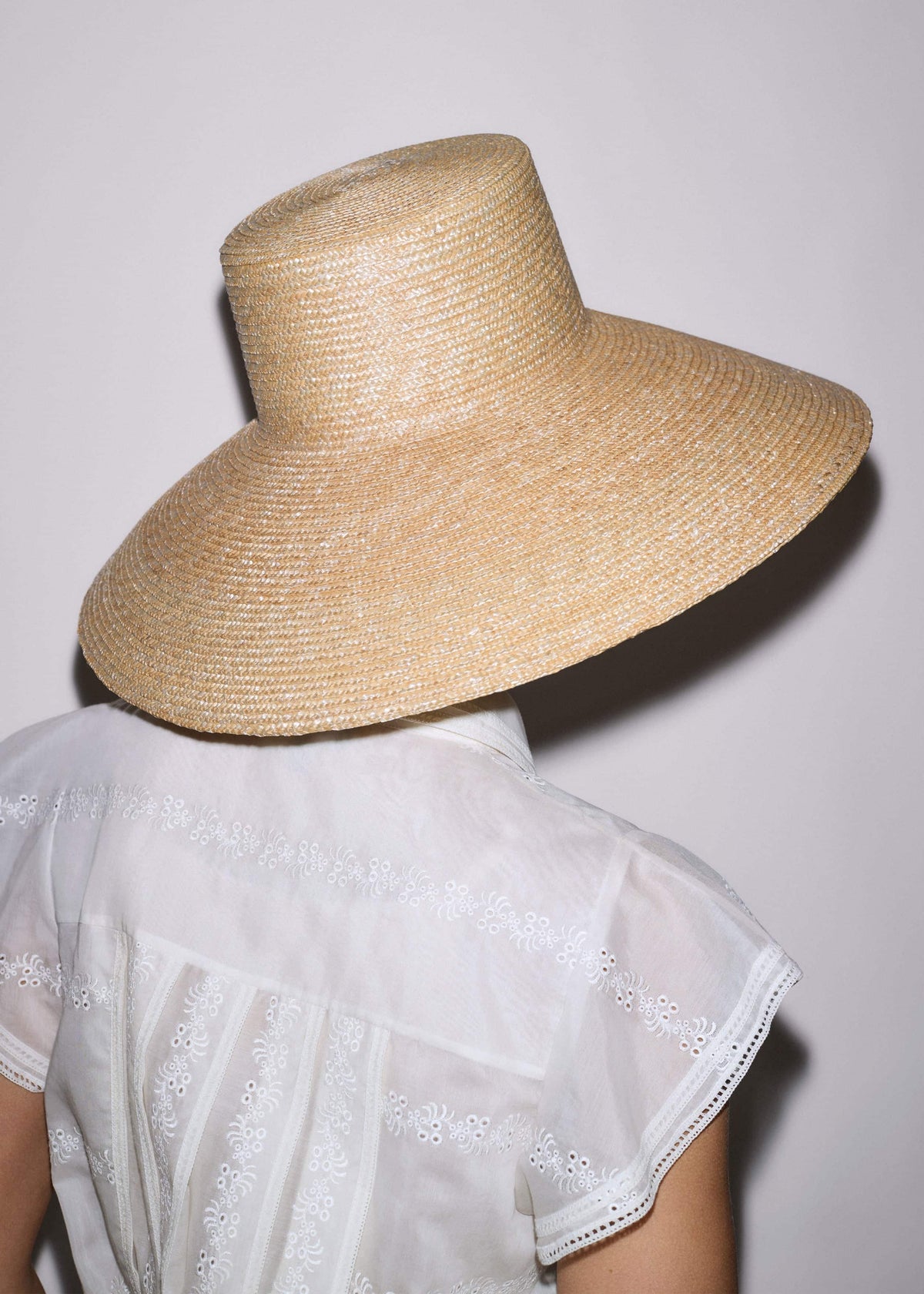ME+EM Clothing|Accessories Natural Maxi Wide Straw Hat
