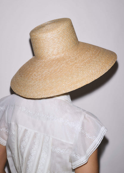 ME+EM Clothing|Accessories Natural Maxi Wide Straw Hat
