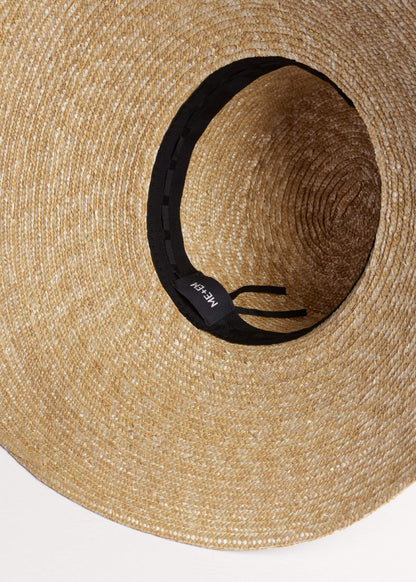 ME+EM Clothing|Accessories Natural Maxi Wide Straw Hat